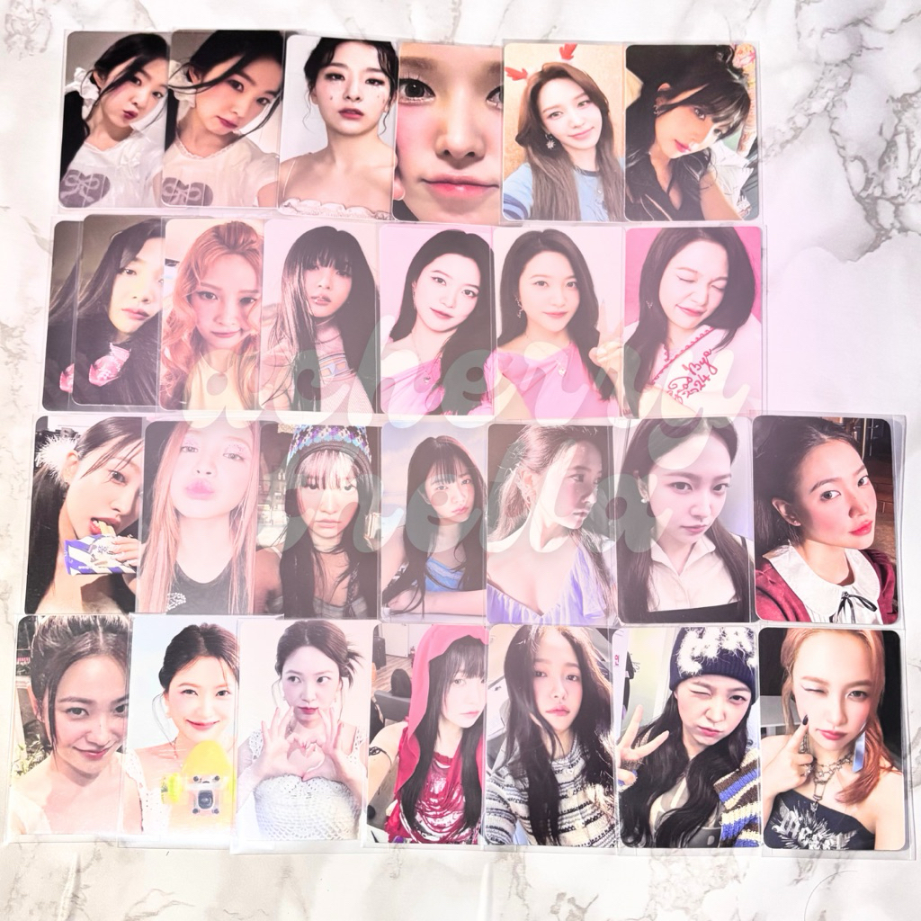 OFFICIAL PHOTOCARD RED VELVET