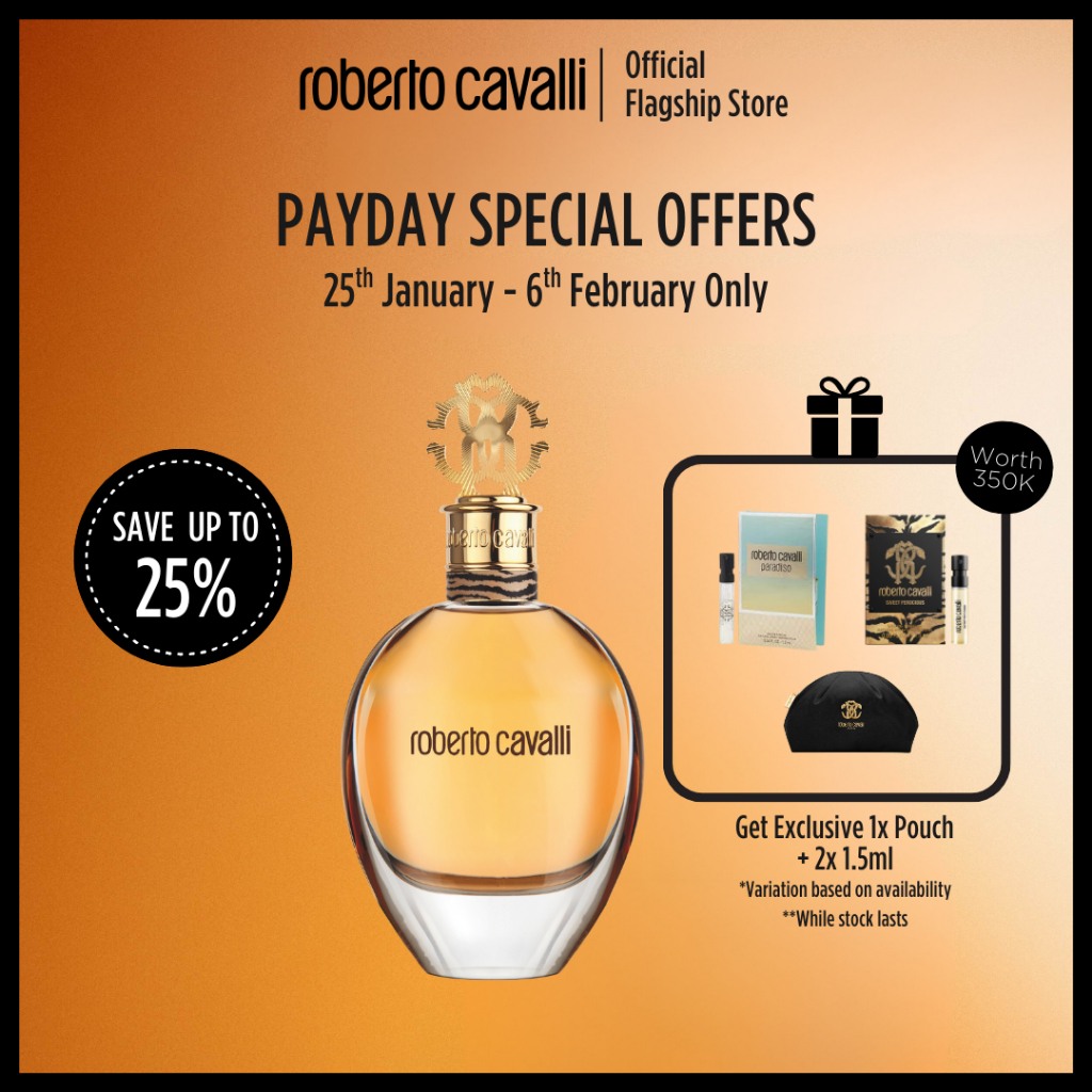 Roberto Cavalli Signature EDP 75ml - Parfum Wanita