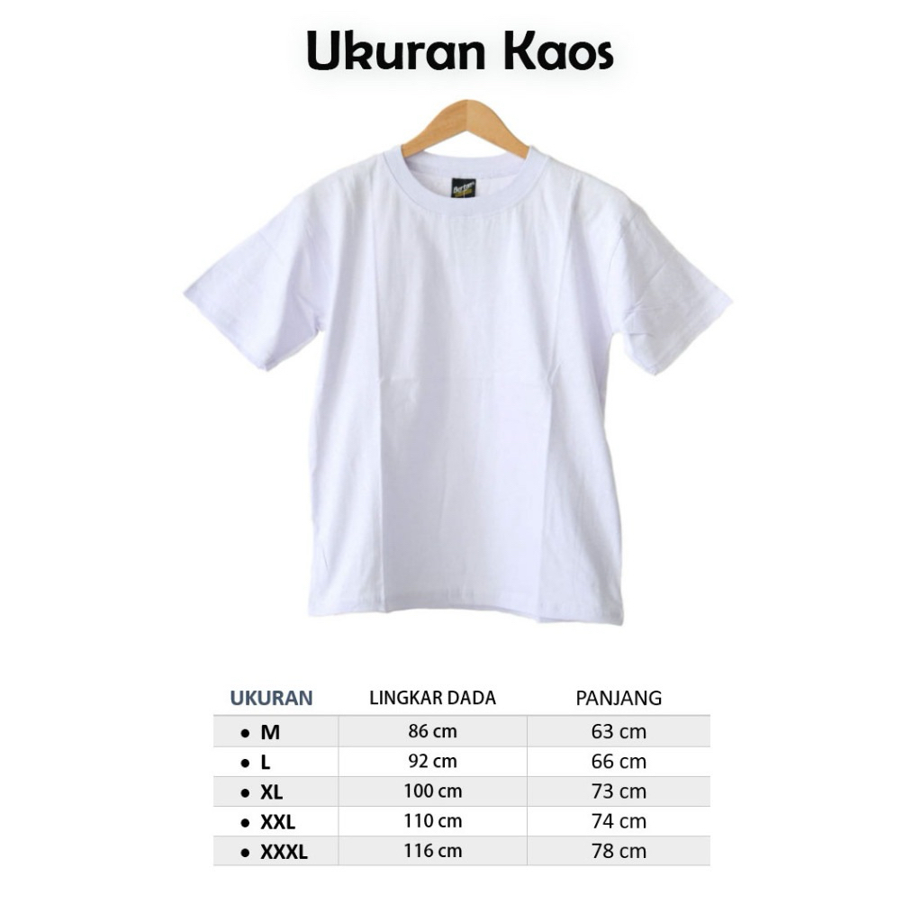 KAOS DAN CELANA PUTIH TES TNI/POLRI XL