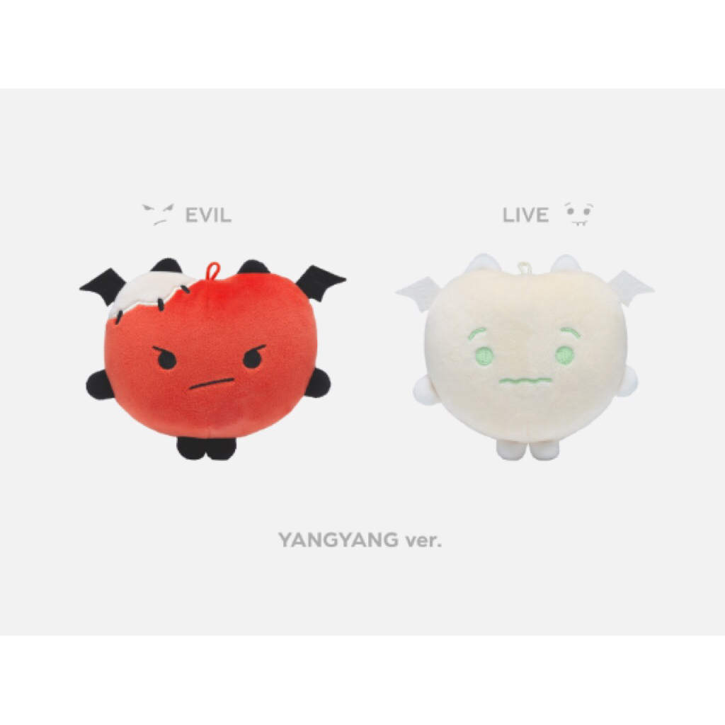 READY STOCK OFFICIAL WAYV REVERSIBLE DOLL KEYRING