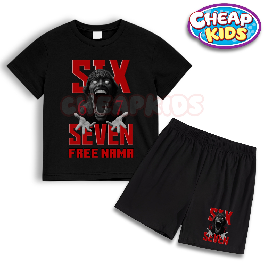 Setelan Anak Anomali Six Seven Scp 67 Roblox Free Nama / Kaos Celana Setelan Anak Anomali Scp Six Se