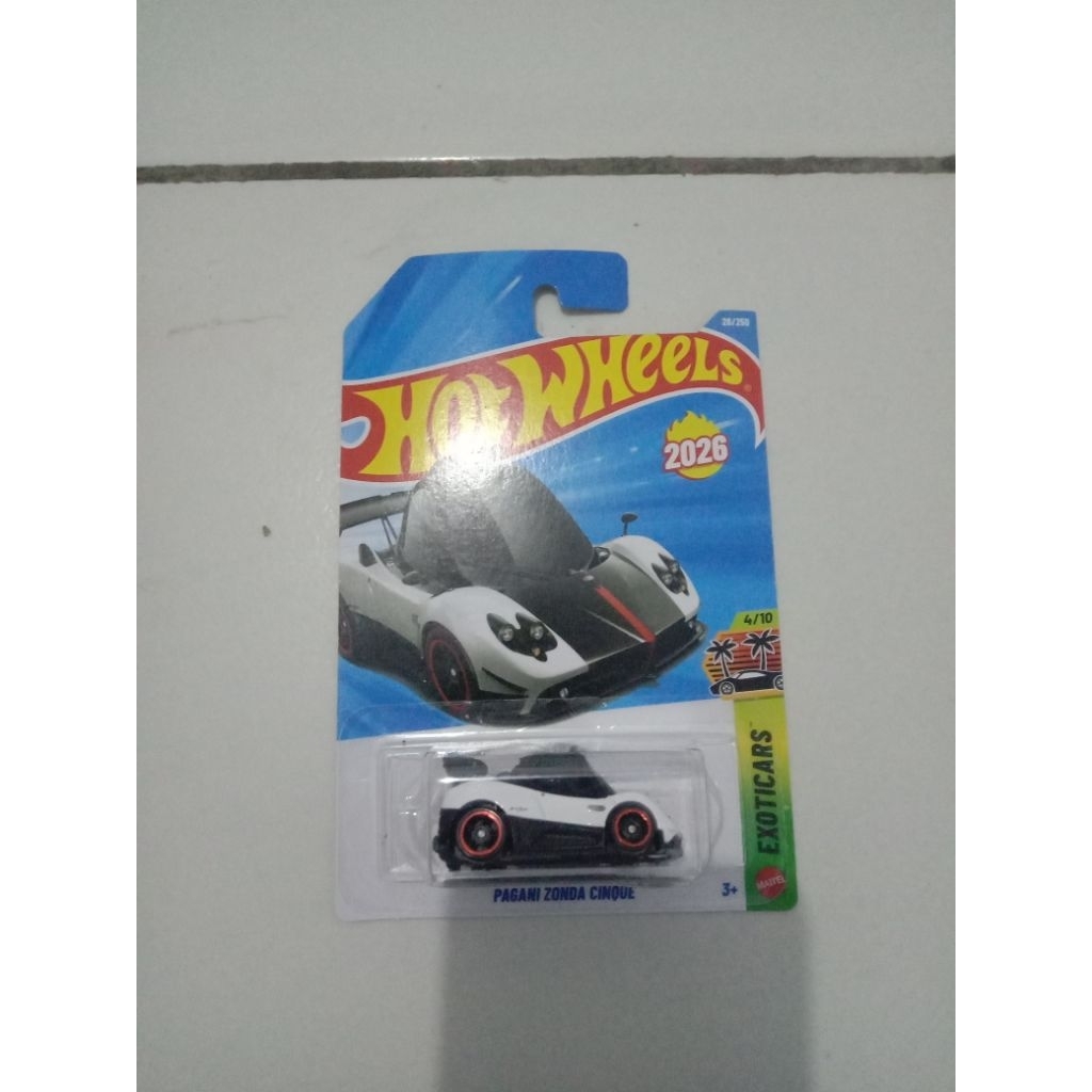 hotwheels Pagani Zonda cinque