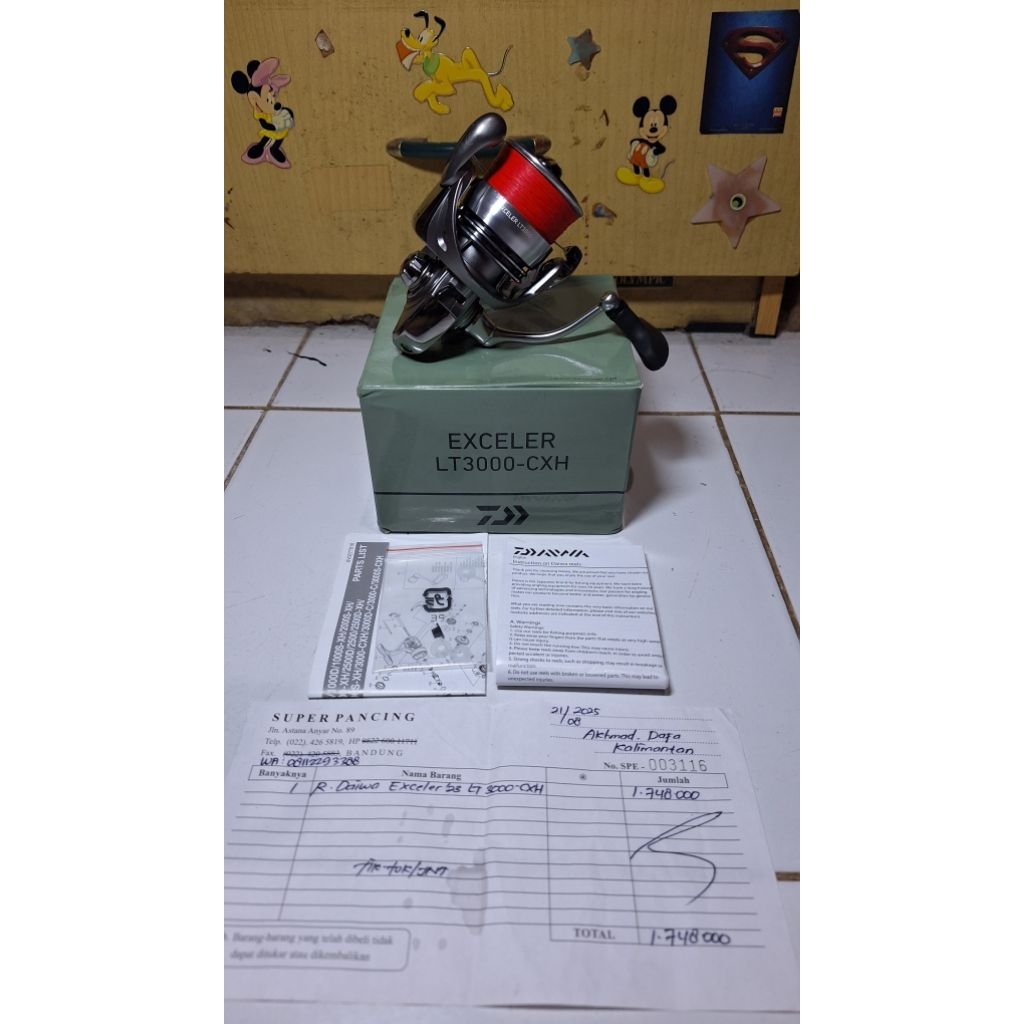 Reel Daiwa Exceler LT 3000 CXH