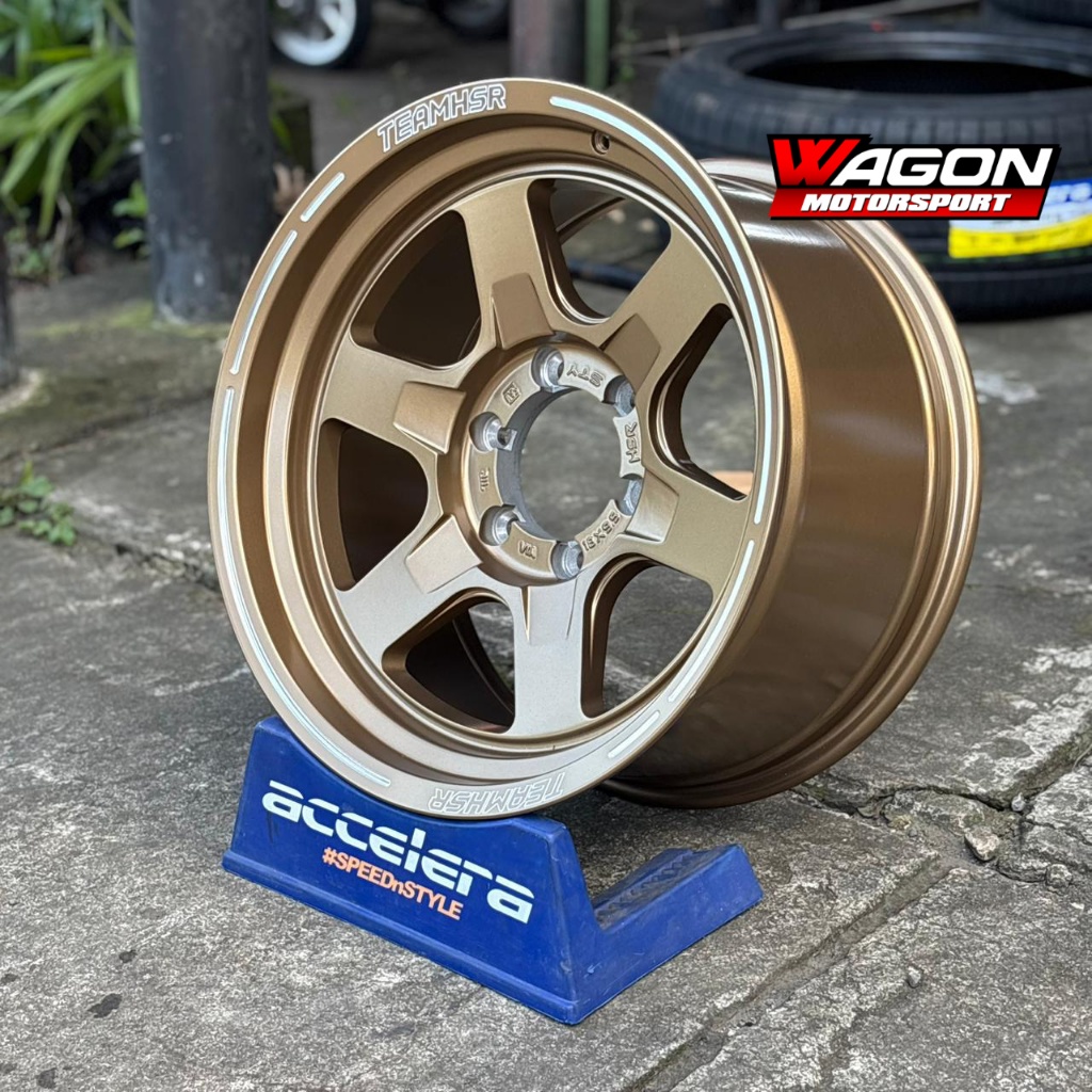 Velg Racing Model Palang Original HSR ETAPPE Ring 18 Pcd 6X139,7 Cocok Untuk Pajero Fortuner Hilux D