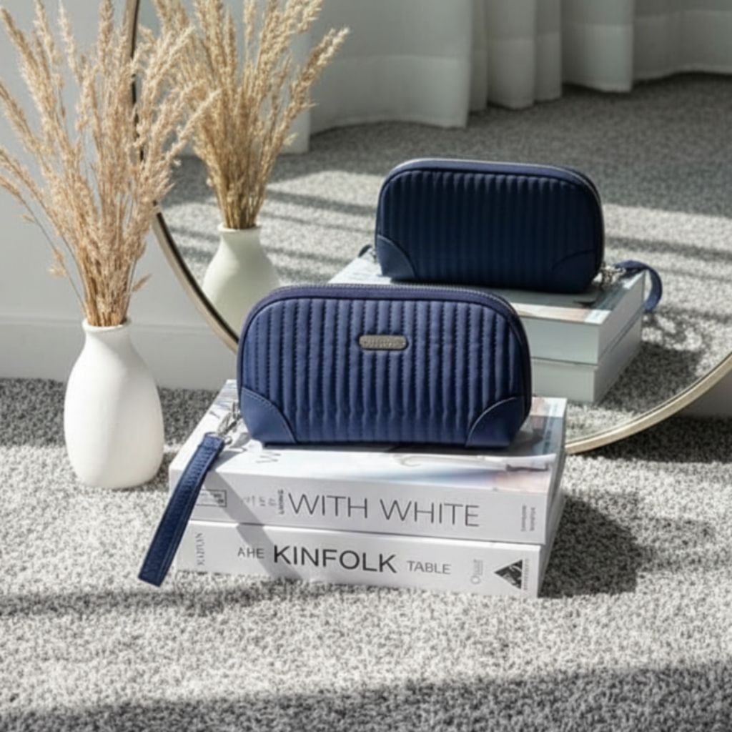 KALUNA BY INOE TAS DOMPET WANITA TERBARU SIMPEL KULIT CHOCOLY BORDIR