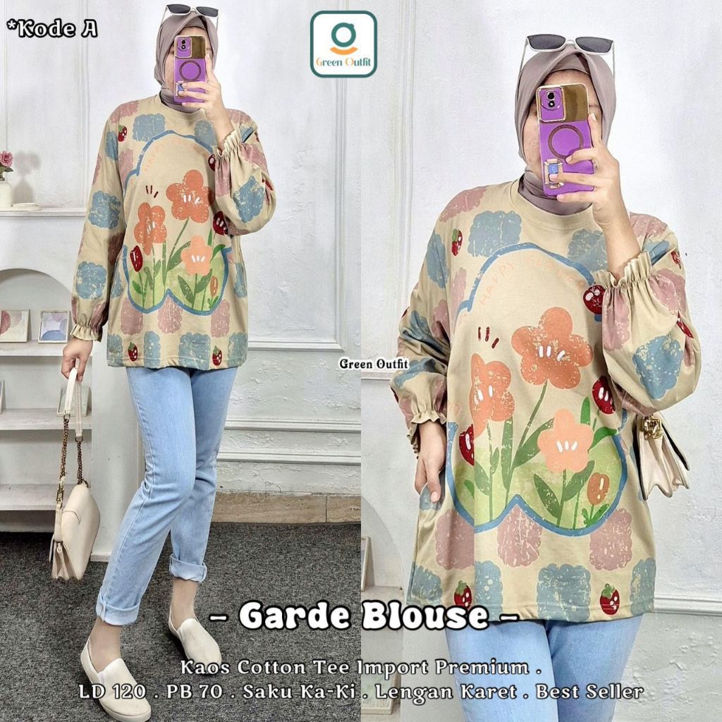 KAOS WANITA LENGAN PANJANG / KAOS IMPORT WANITA JUMBO LENGAN PANJANG / BAJU ATASAN IMPORT TERBARU