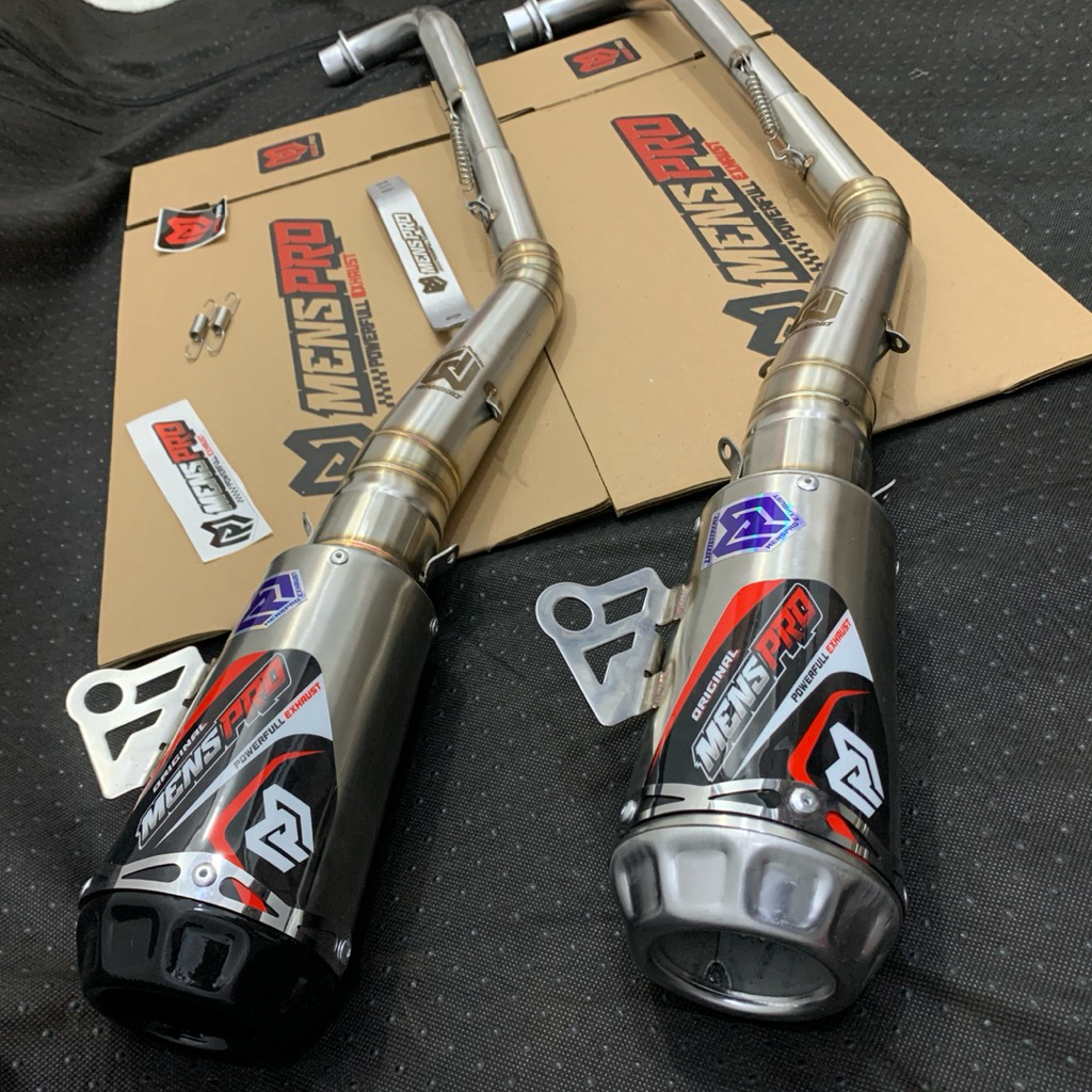 Knalpot Original mens Pro GTX  Boreup Harian pemasangan standrt Jupiter z Robot Vega R ZR Karisma Su