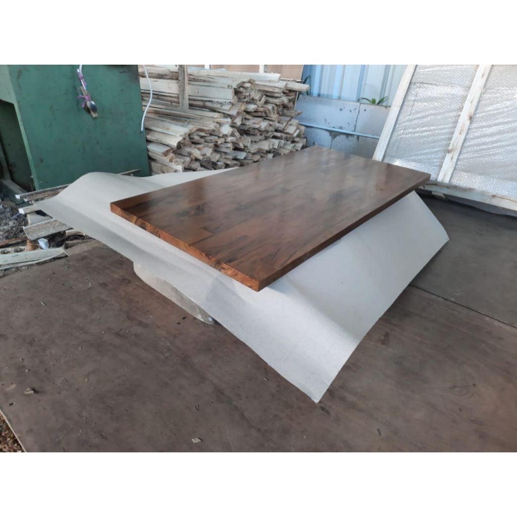 top meja fjl jati 140x70x3cm