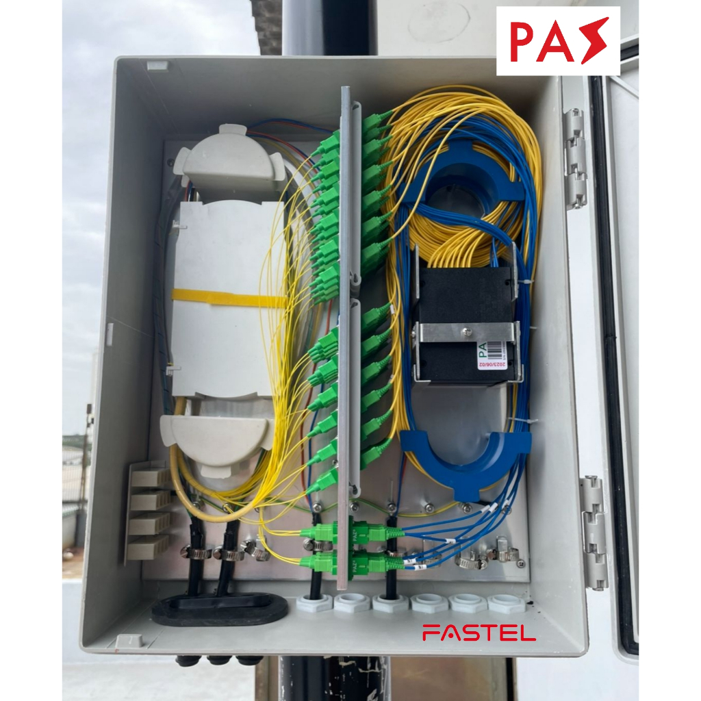 ODC B 24/48/72 Core SC UPC APC PAZ Lengkap Spliter Pigtail Fiber Optik