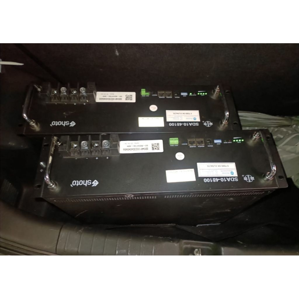 Baterai Lithium Lifepo4 Shoto ( 100ah Normal like new )