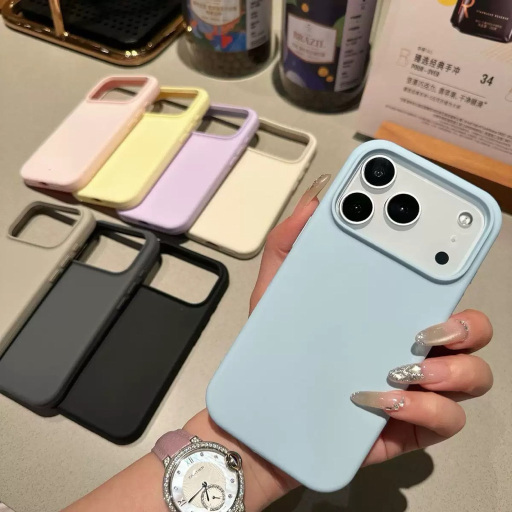 Silicone Magnetic Case For IPhone 13 14 15 16 17 PLUS PRO MAX Soft Casing Magsafe Bludru