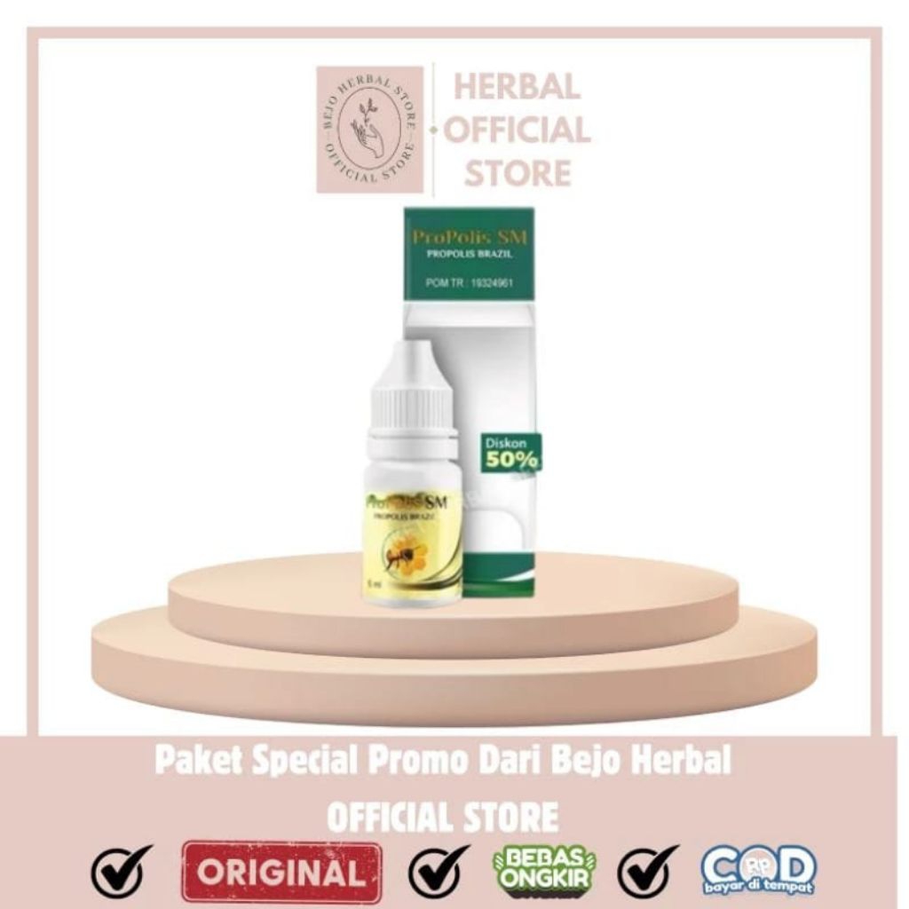 PROPOLIS SM BRAZILIAN ASLI ORIGINAL EKSTRA BRAZILIAN WITH NANO TECHNOLOGY BPOM