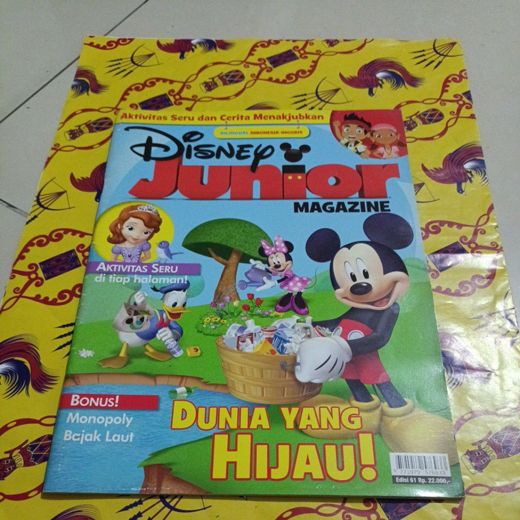 Majalah Disney Junior Magazine - Dunia yang Hijau