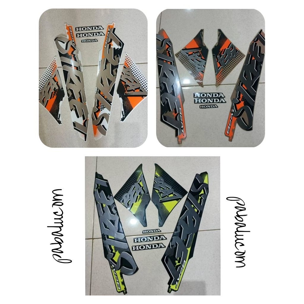 stiker standar beat street tahun 2025