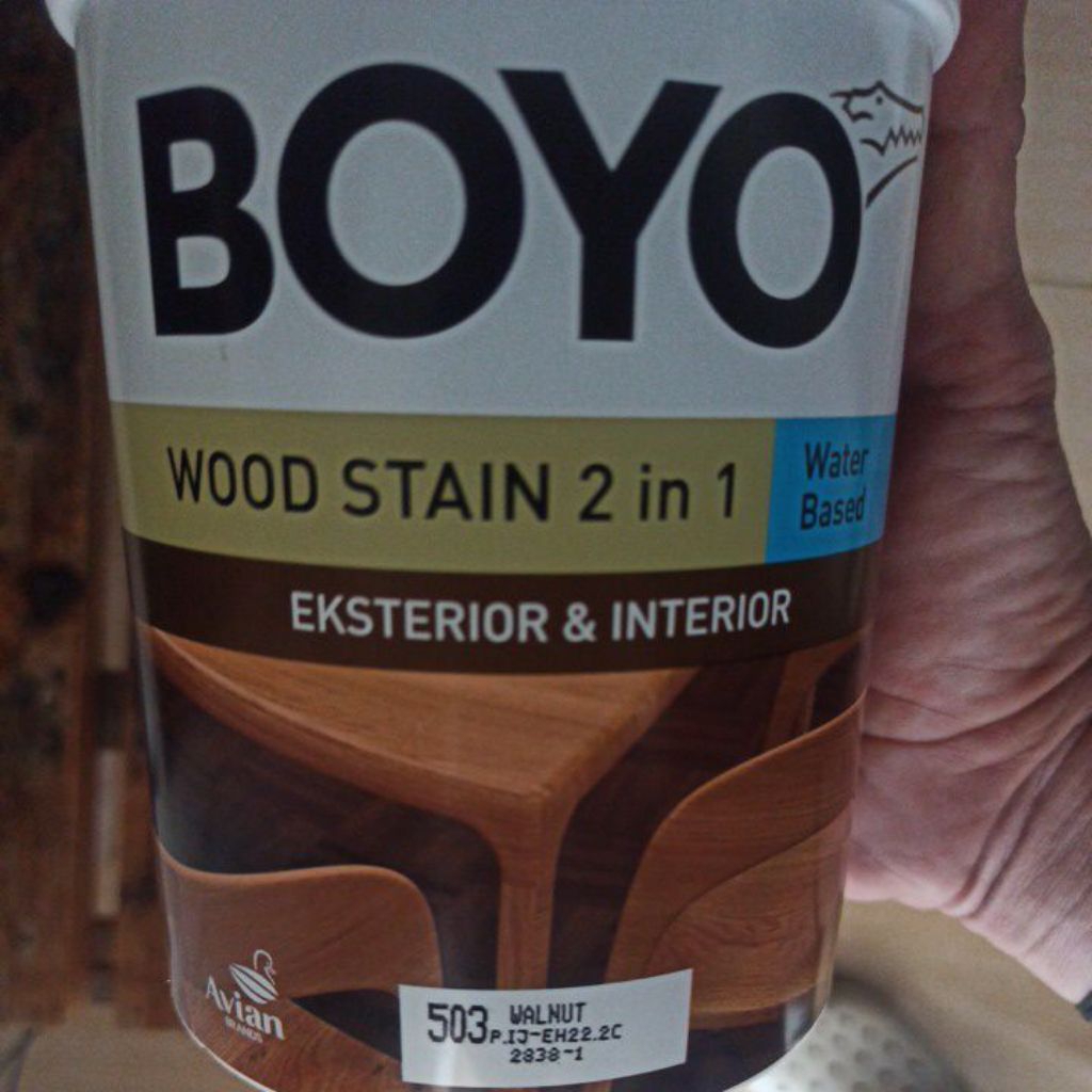 BOYO Wood Stain / Politur / Plitur Kayu