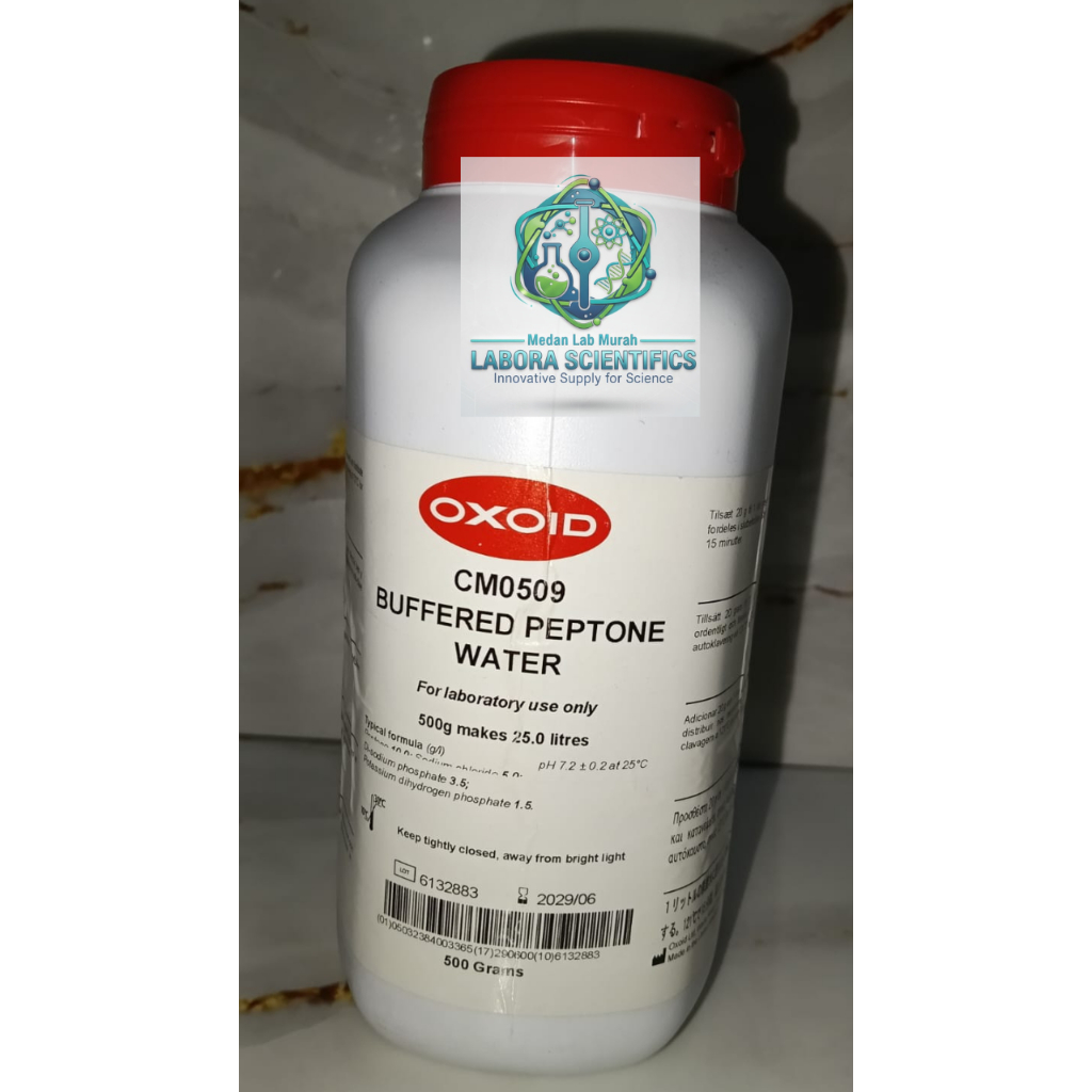Buffered Pepton Water , BPW , Media Mikrobiologi Merk Oxoid CM0509B