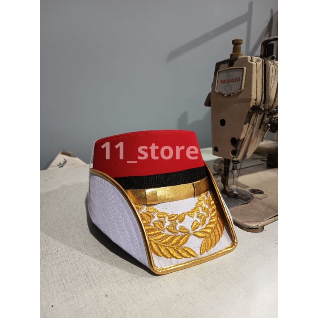 Topi Kowad Merah Putih