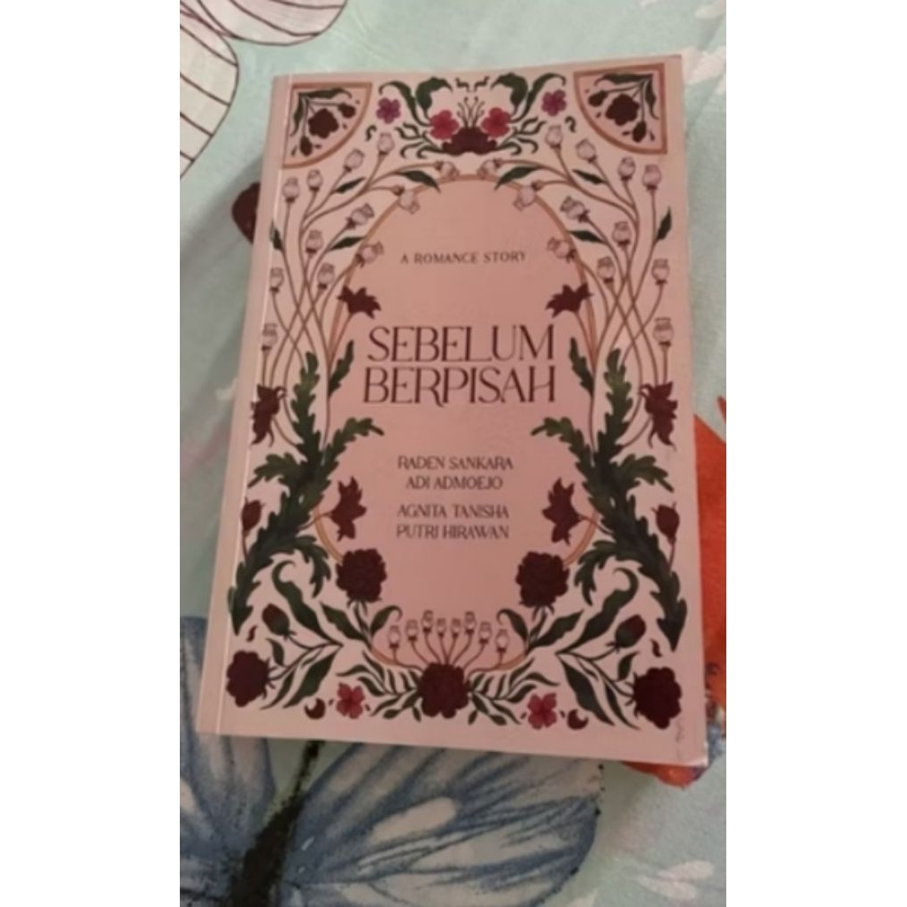 Buku Novel Sebelum Berpisah - Nonamerahmudaa (Softcover Limited Edition) (Bekas / Preloved) (Super R