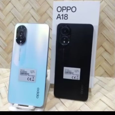 HP Oppo A18 RAM 4/128 GB  RESMI/ORIGINAL
