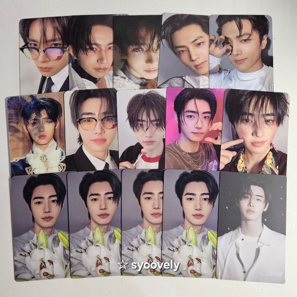 ENHYPEN Photocard - Heeseung Jay Sunghoon | OFFICIAL border carnival romance untold daydream orange 
