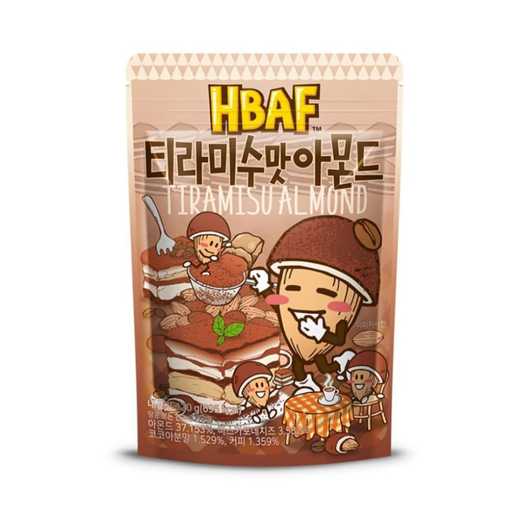 (PO KOREA) HBAF TIRAMISU ALMOND - ORIGINAL KOREA