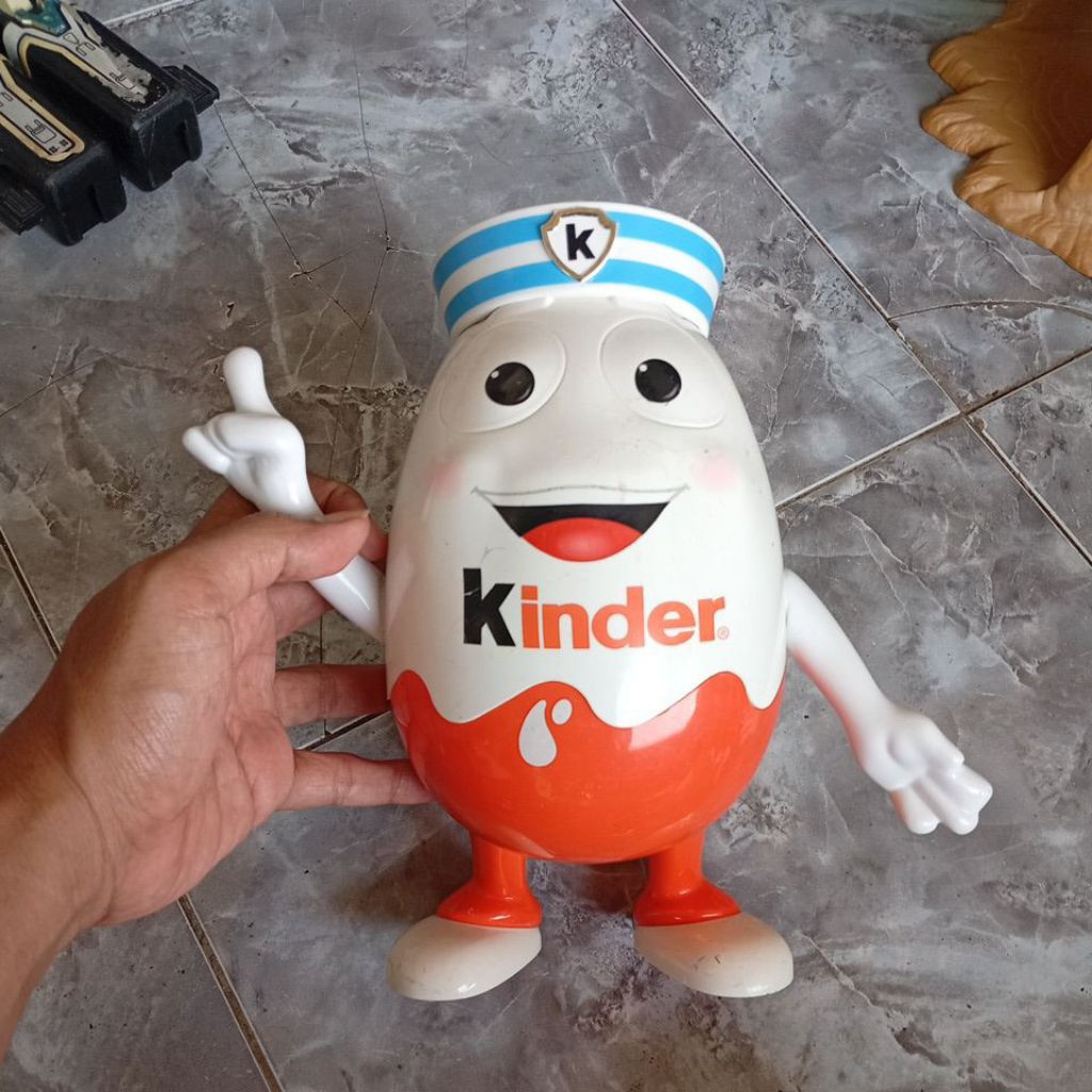 Figure Kinderino Jumbo Kinder Joy Dispenser Kinder Egg Sailor Hat Rare