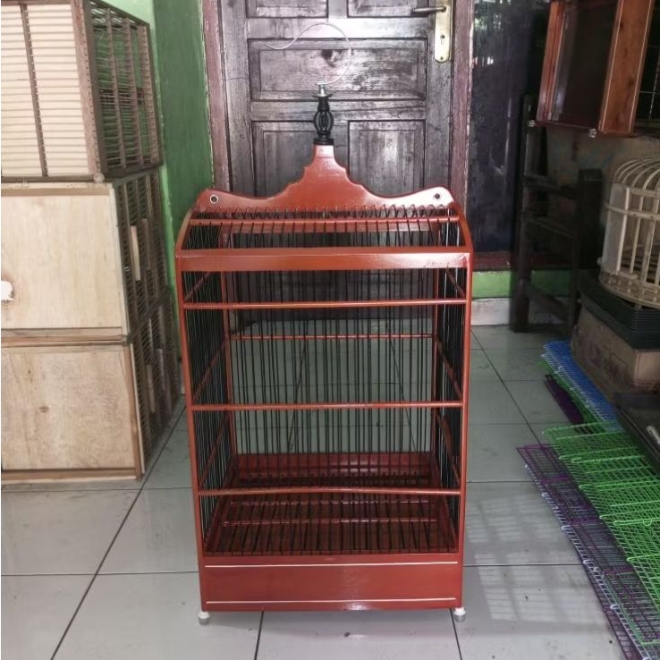 KANDANG KOTAK REPLIKA EBOD MODEL LIST NOMOR 3 - SANGKAR BURUNG