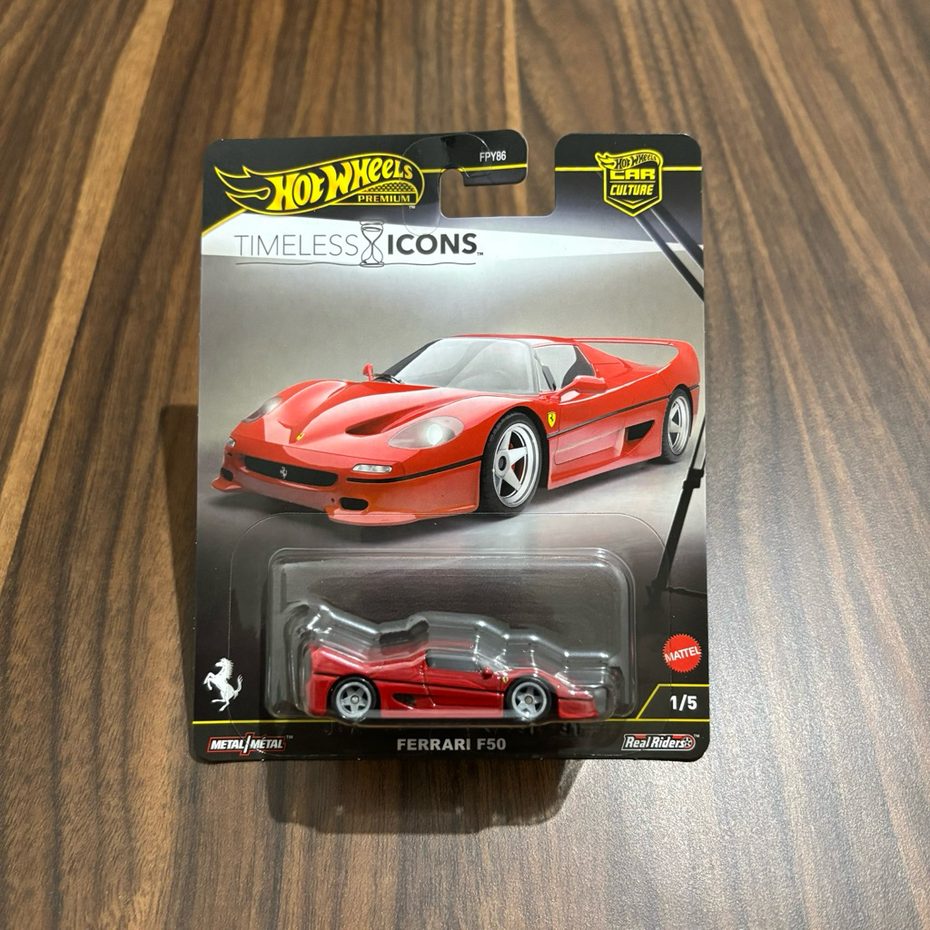 Hotwheels Premium Timeless Icons Ferrari F50