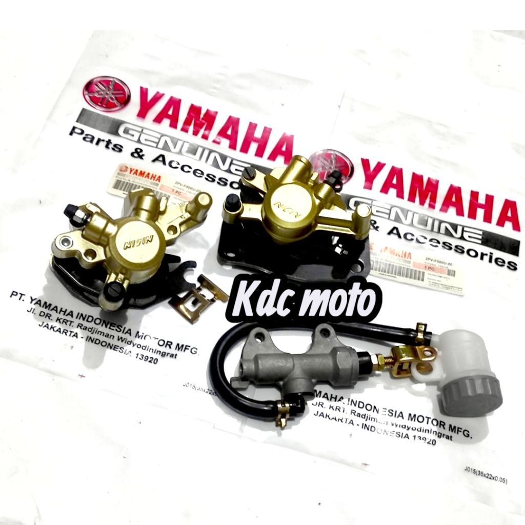 Kaliper depan belakang + master rem set belakang yamaha jupiter mx new 135