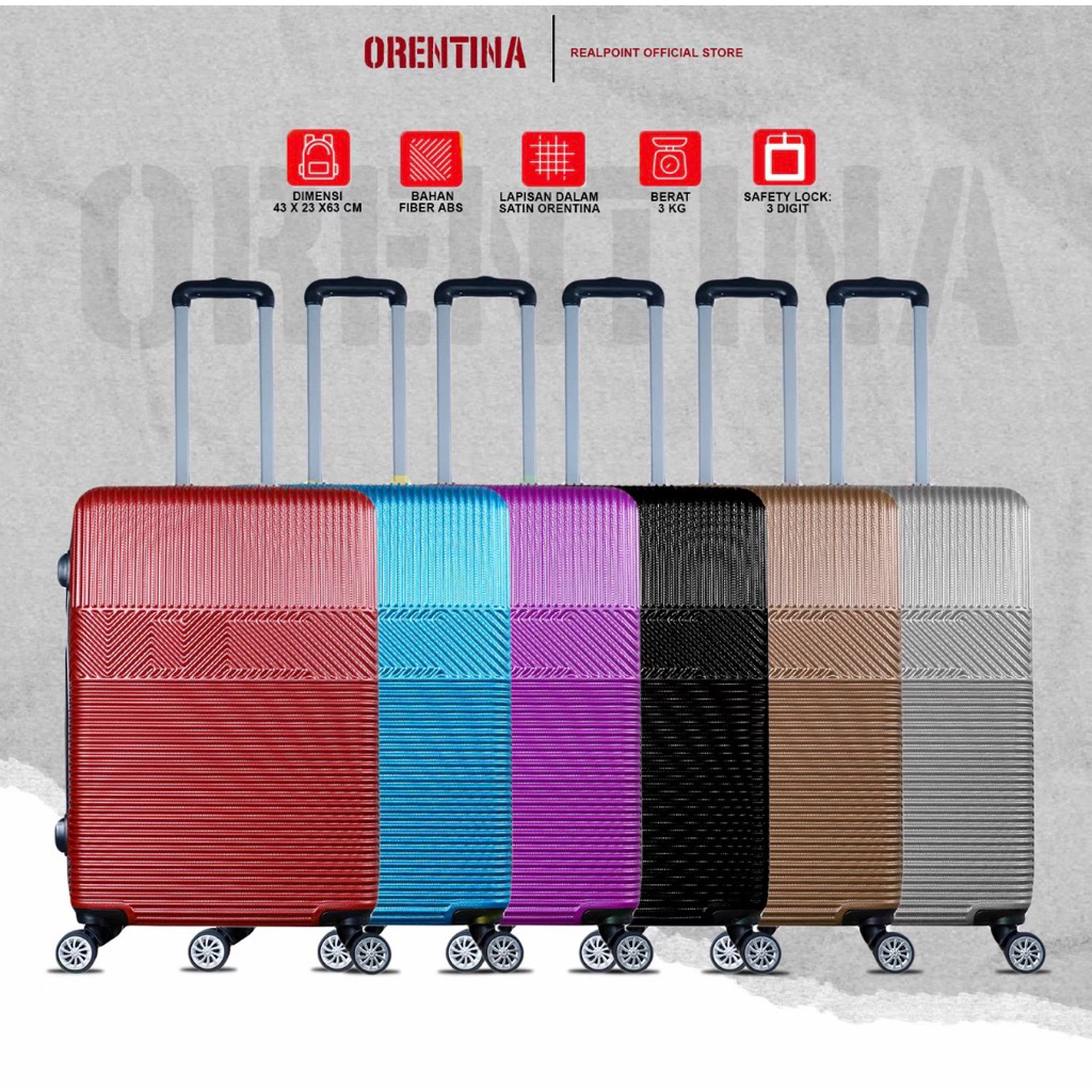 Koper Orentina warna pink 20 inch