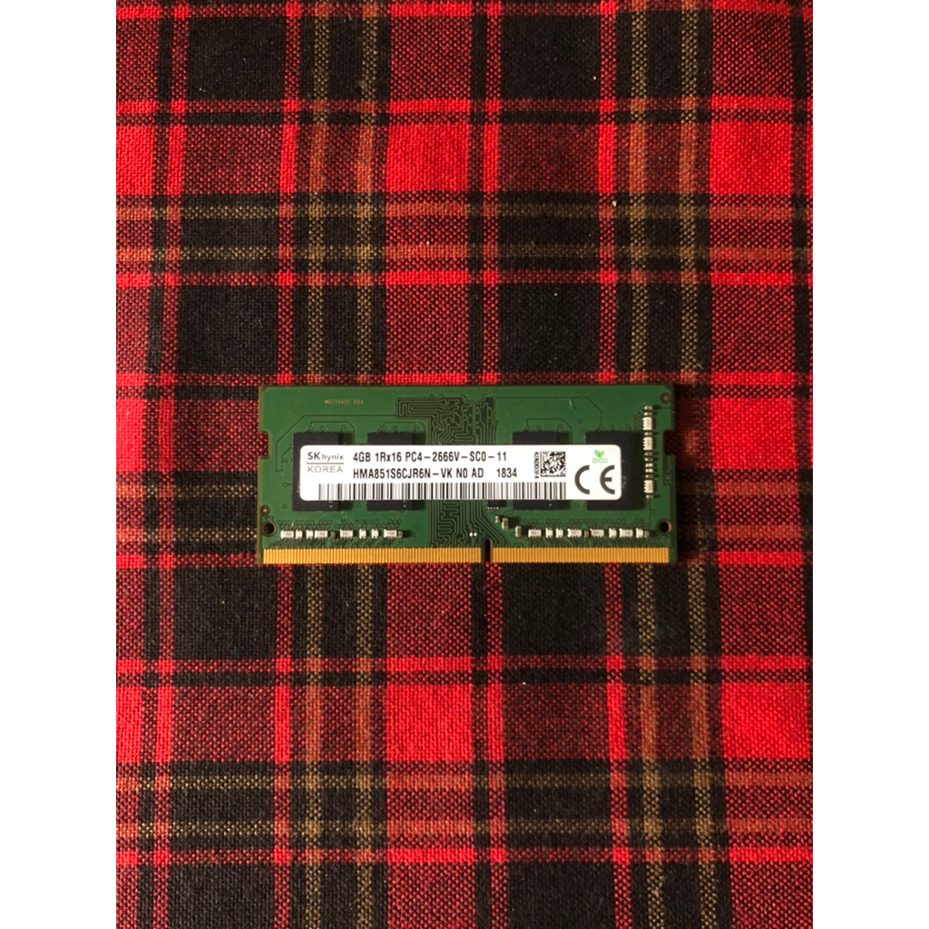 Ram Laptop DDR4 SKhynix 4GB Second-Bekas