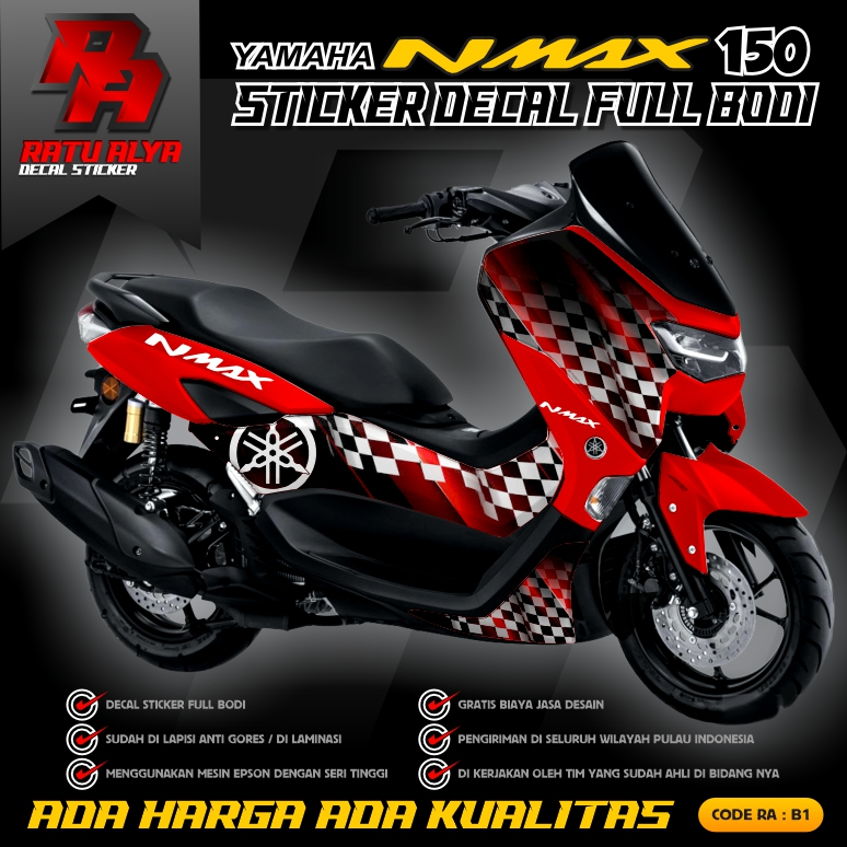 DECAL NMAX FULL BODY/DECAL NMAX NEW FULL BODY 2025/DECAL NMAX 2023 FULL BODY/DECAL NMAX 2019 FULL BO