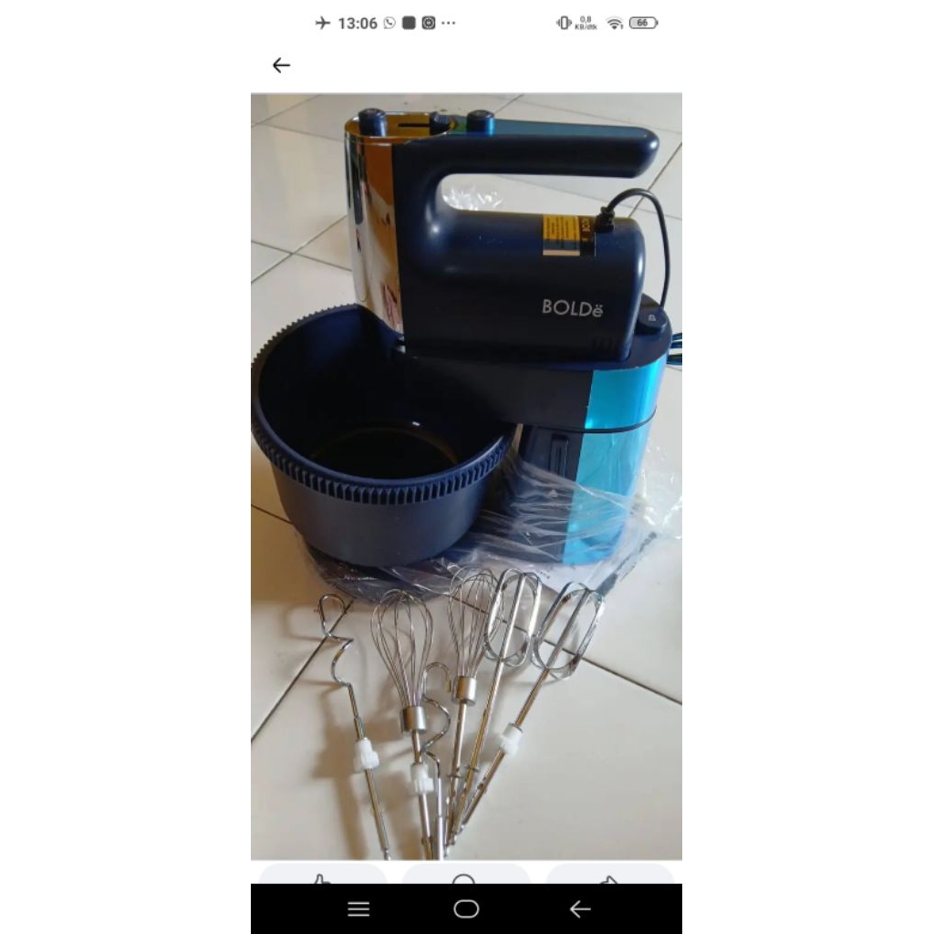 mixer bolde
