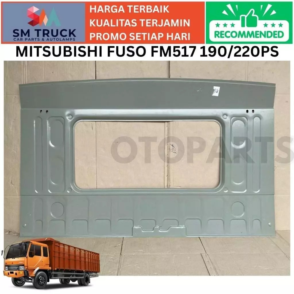 (MADE IN TAIWAN) DINDING SANDARAN PANEL BELAKANG LUAR FUSO FM517 617 190PS 220 PS GENJO