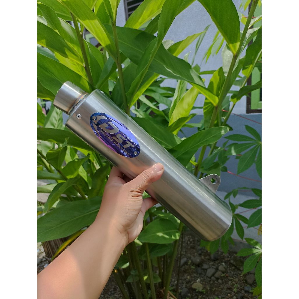 COD Knalpot Setandar racing Supra x 125 Pnp leher original slincer only bay Dst