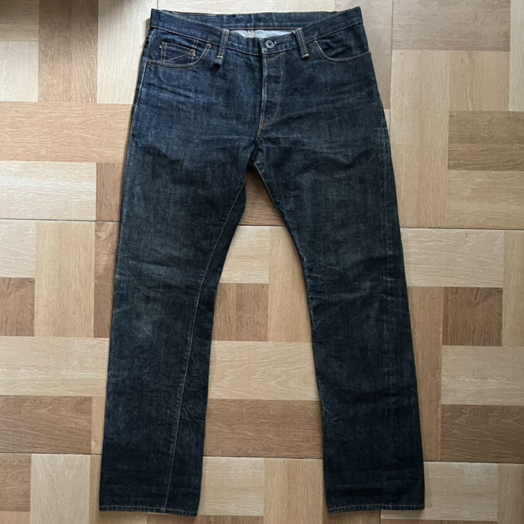 Celana Denim Selvedge Unsanforized Sage Ranger 19Oz Size 33