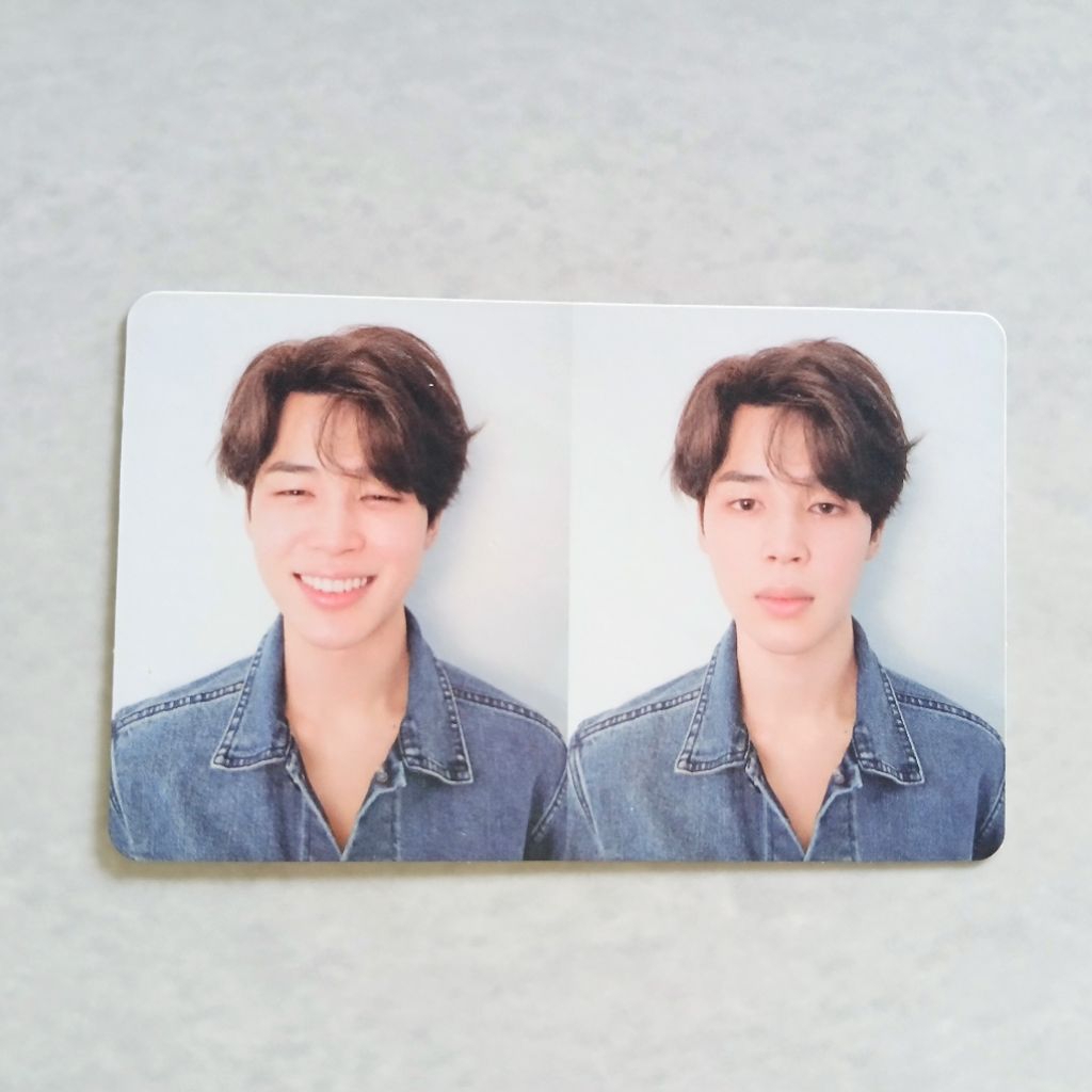 PHOTOCARD BTS JIMIN DILAN R VER BTS ALBUM LOVE YOURSELF: TEAR OFFICIAL