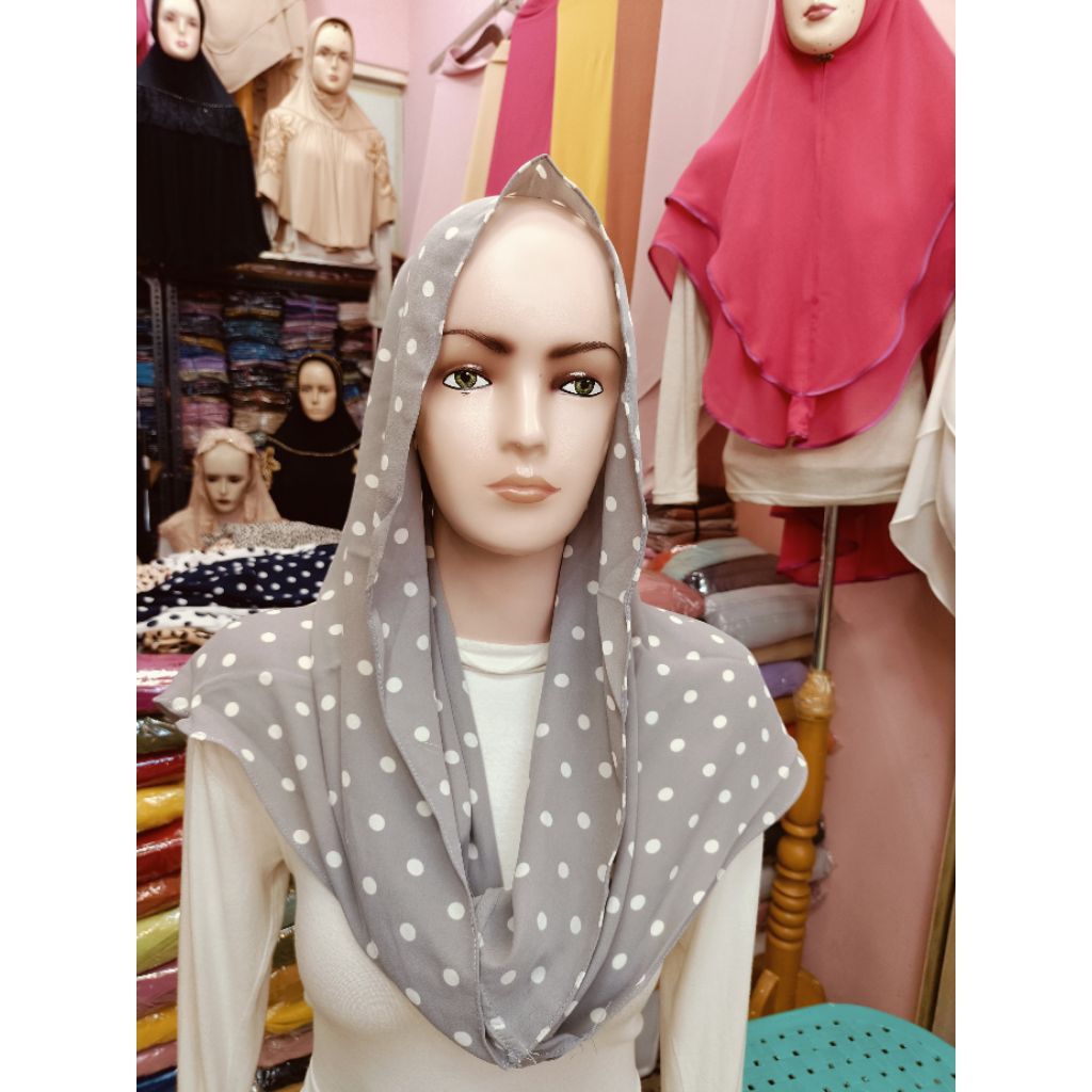 hijab instan ceruty motif