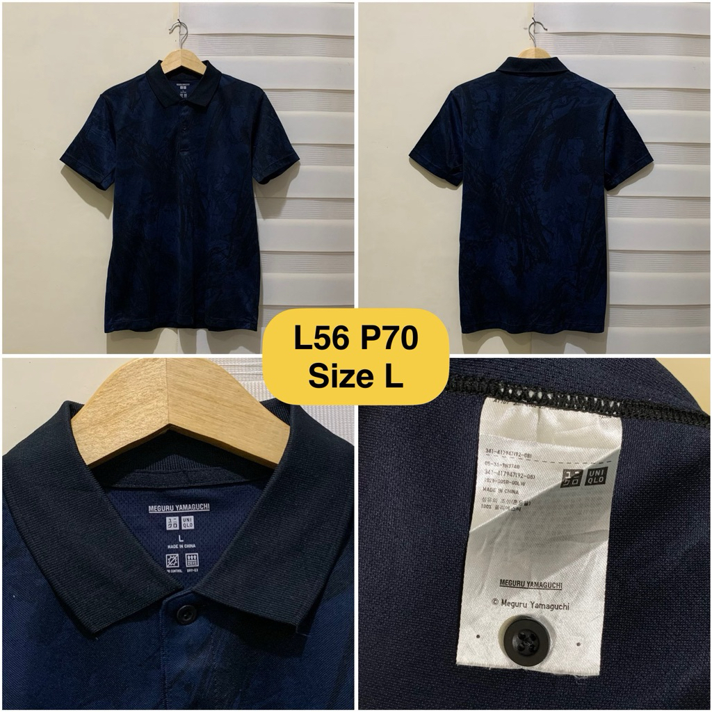 Poloshirt Uniqlo Meguru Yamaguchi Original
