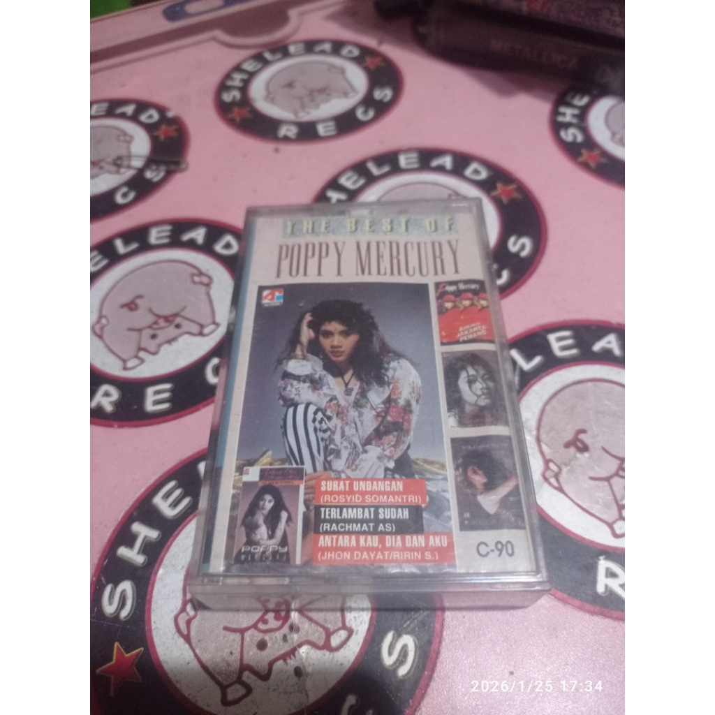 Kaset The Best Of Poppy Mercury