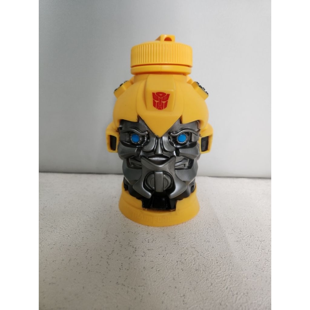 Transformers Bumblebee Head Water Bottle Universal Studios / Botol Minum Transformers