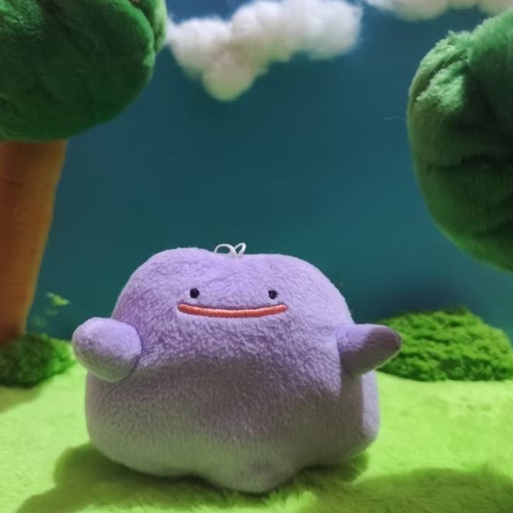 Pokemon Plush - Boneka Pokemon (Ditto)