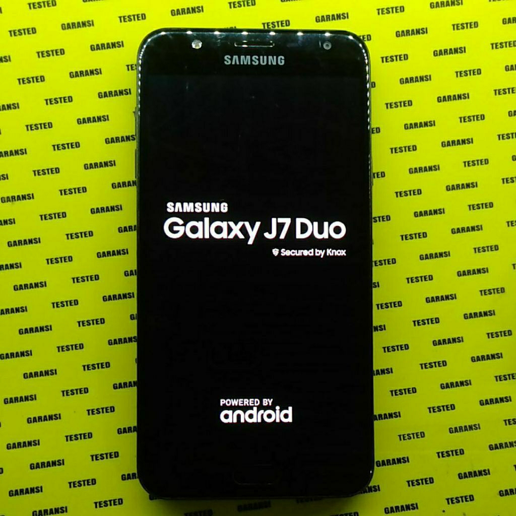 LCD+Tulangan SAMSUNG J7 DUO SM-J720F Ori Copotan AMOLED Tested Normal Lancar Siap Pasang Include Fra