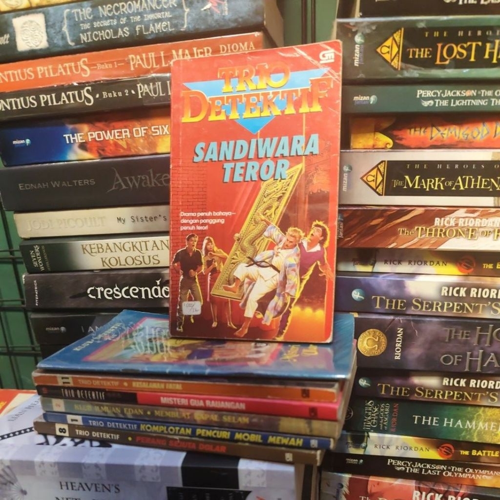 Novel Trio Detektif / klub detektif lainnya Cabutan Original Preloved