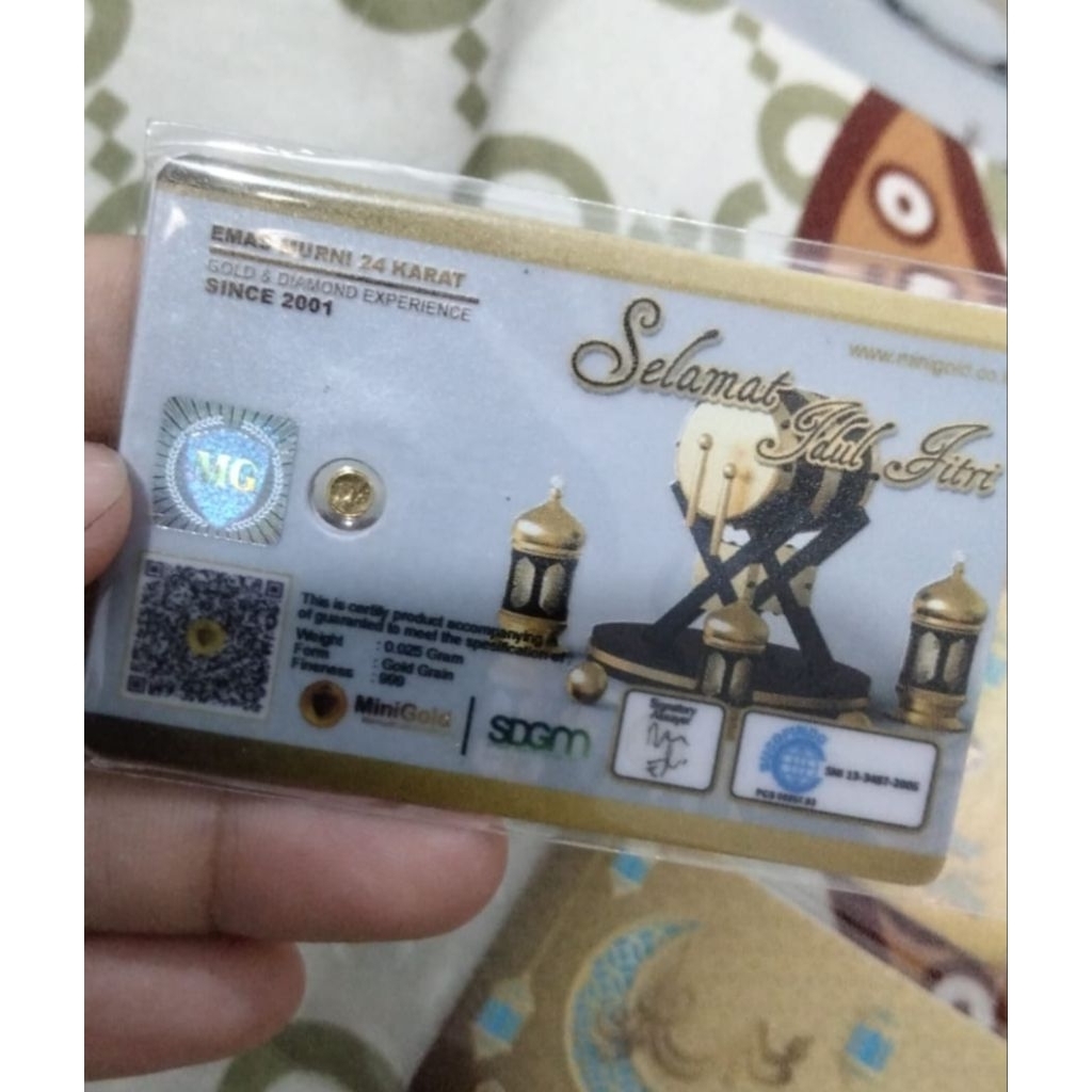 Mini gold 0.025 gram