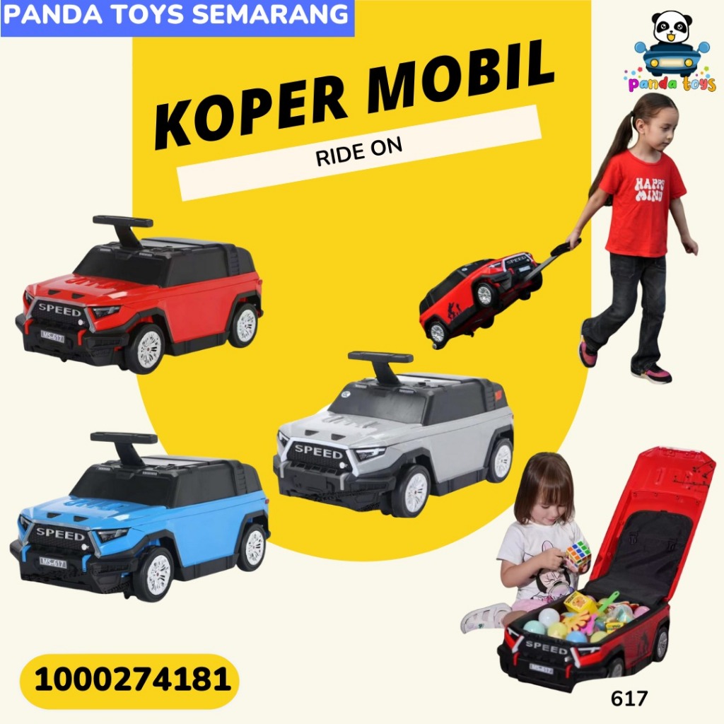 RIDE ON KOPER ANAK 617 VORTEC PANDATOYS SEMARANG