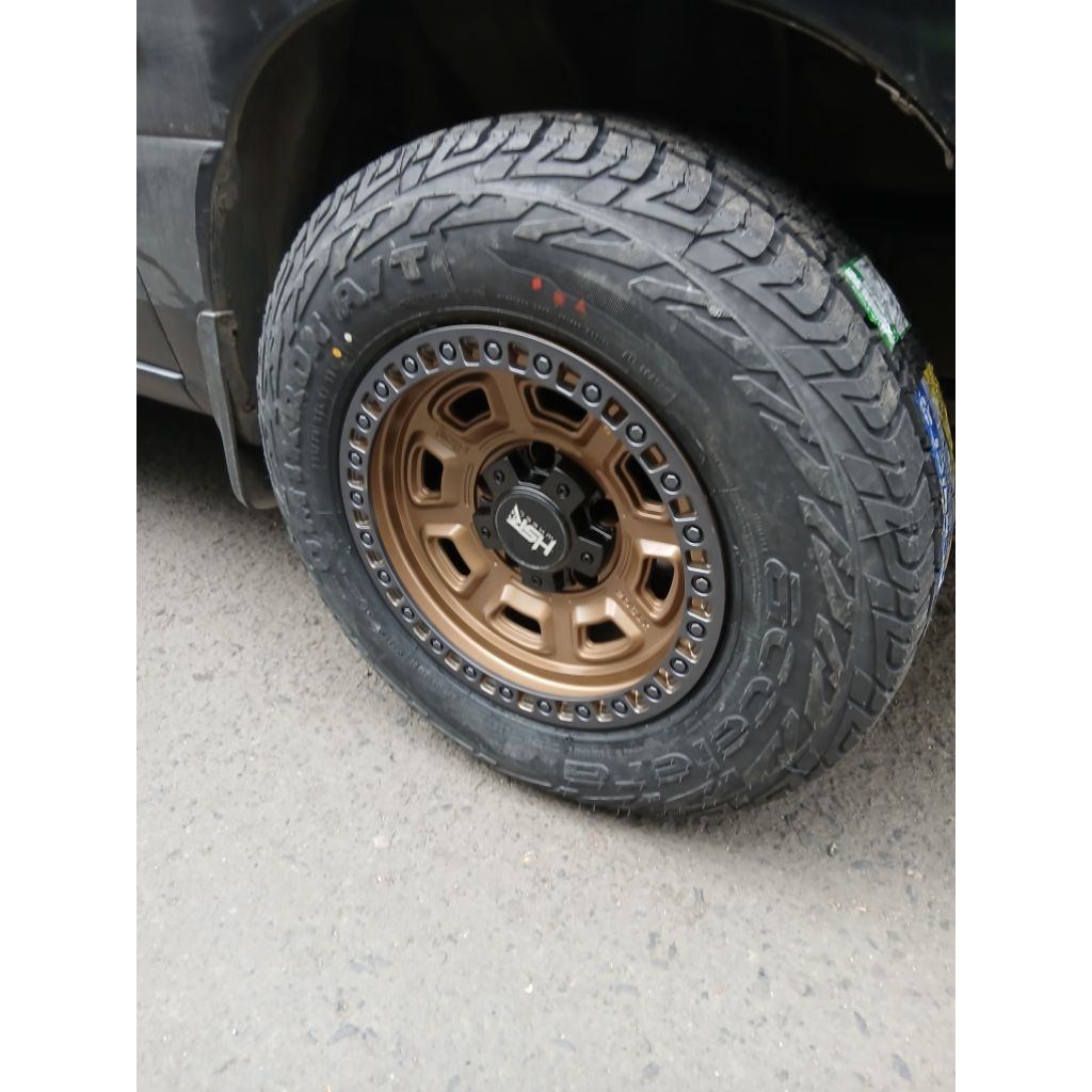 Paketan Velg Semi Offroad Xts R15 + Ban 235 70 R15 Accelera