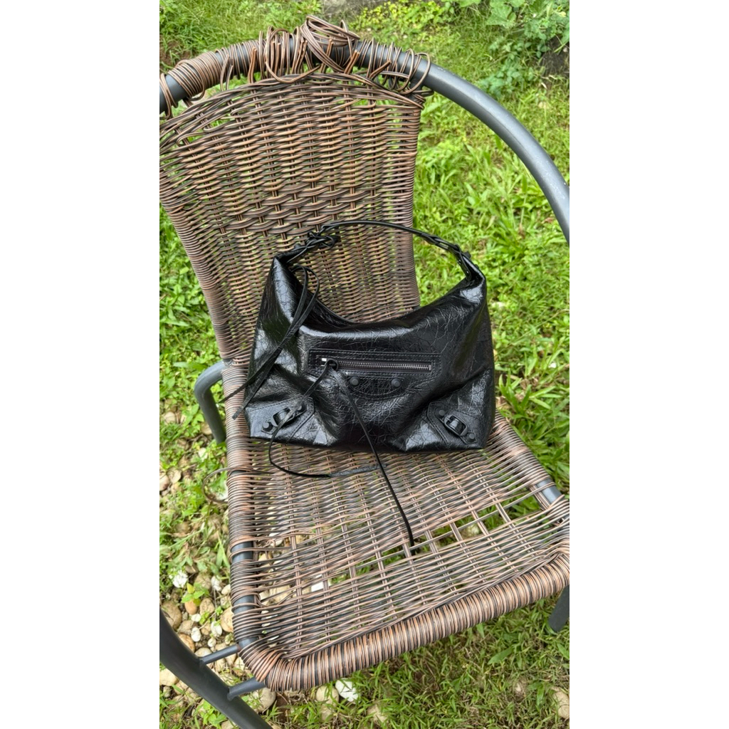 Balenciaga City Hobo Small Black Preloved