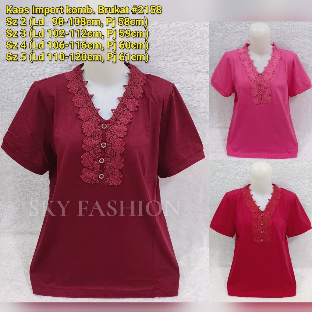 BLOUSE BANGKOK IMPORT/ATASAN JUMBO BKK IMPORT