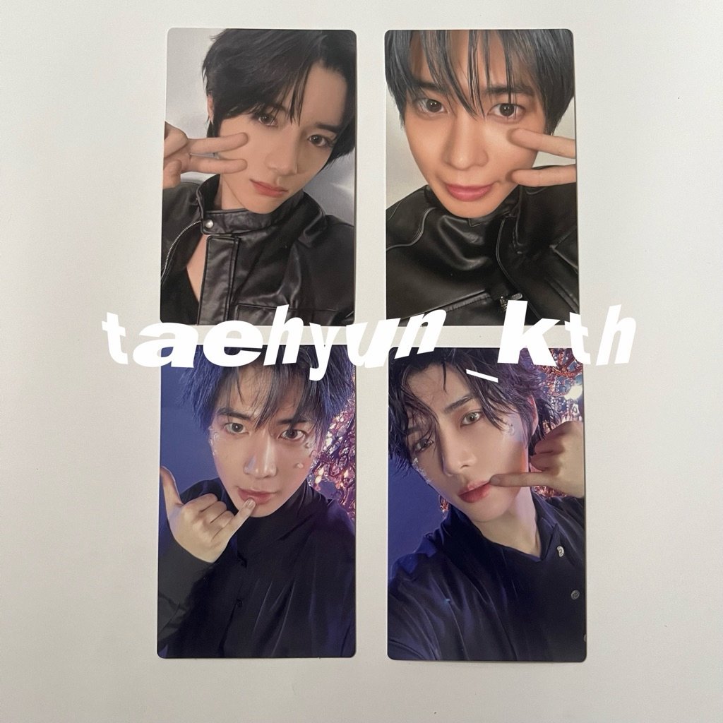 TXT STARKISSED WEVERSE VERSION TAEHYUN BEOMGYU PHOTOCARDS PC JAPAN COMEBACK JP ALBUM